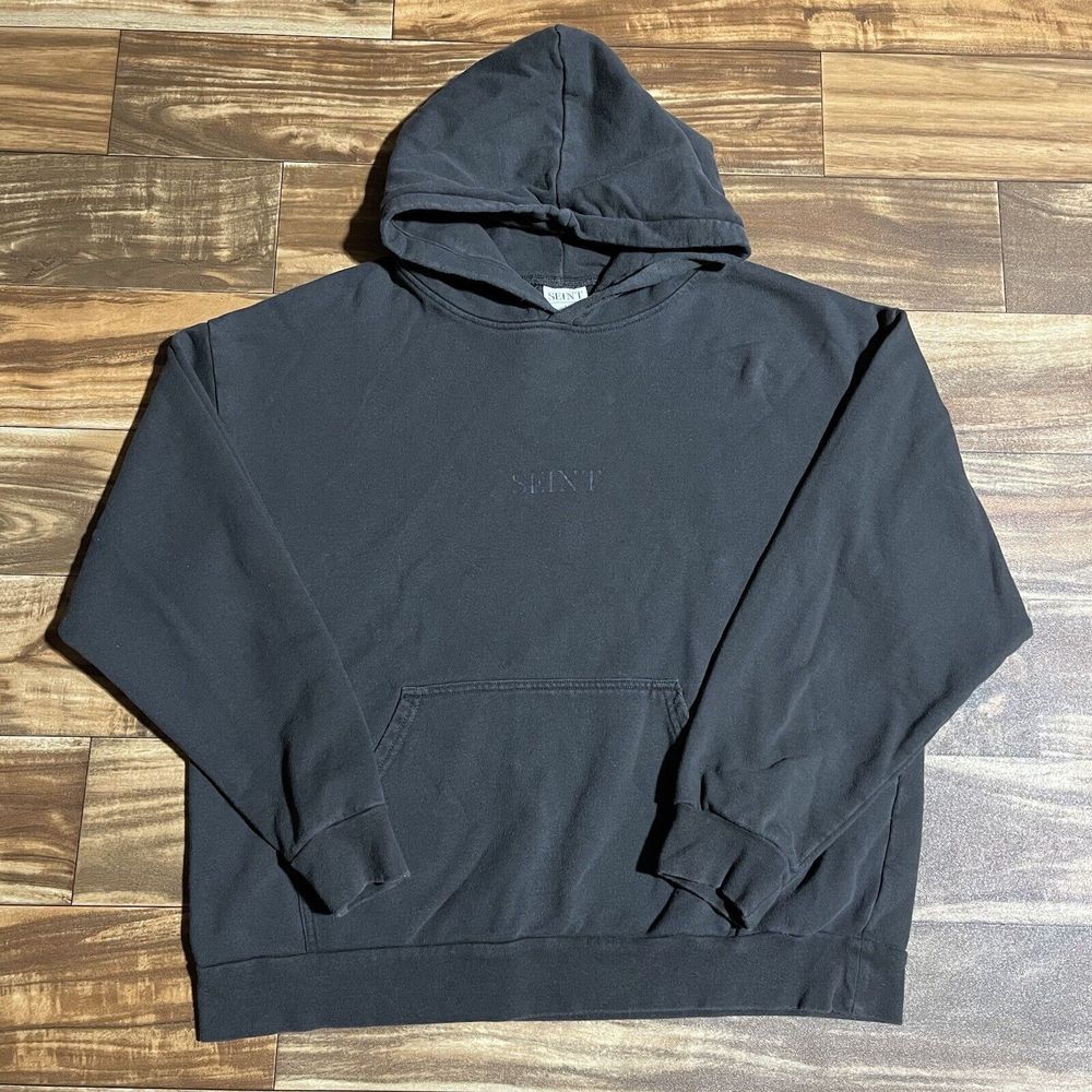 SEINT Makeup Hoodie Sweatshirt Women’s Size Large RARE